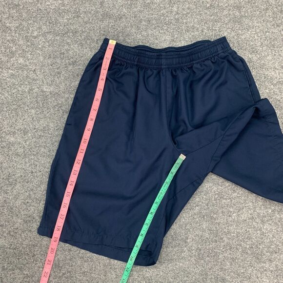 Nike Tennis Short Mens M Medium Navy Court Dry Dri Fit Drawstring Elastic Waist - Picture 8 of 13